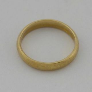 10k Yellow Gold Vintage Baby Ring/band Size.  5
