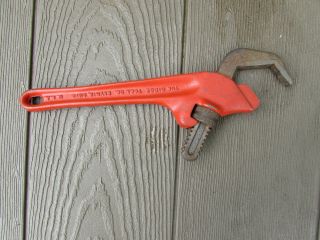Vintage Ridgid Model E - 110 Hex Wrench,  10 - 1/2 - Inch Offset Wrench