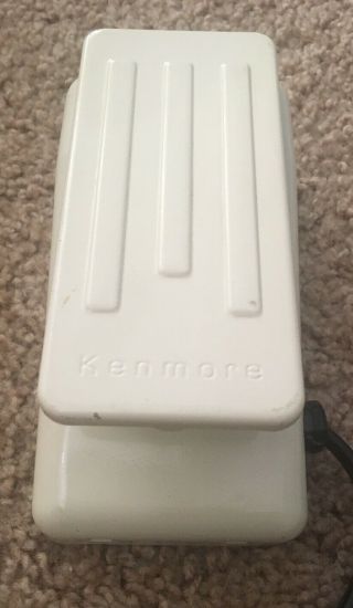 Sears Kenmore Foot Pedal Speed Control Cord Vintage Sewing Machine Part Yc - 30 - 1