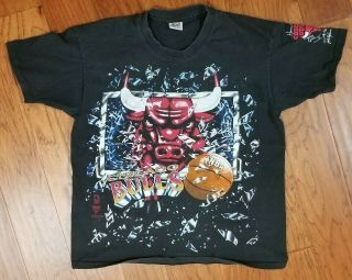 Vintage Men’s 1992 Chicago Bulls Single Stitch T Shirt Size Xl