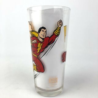 Vintage Pepsi Collector Series Drinking Glass DC Comics Shazam - 1978 Hero 2