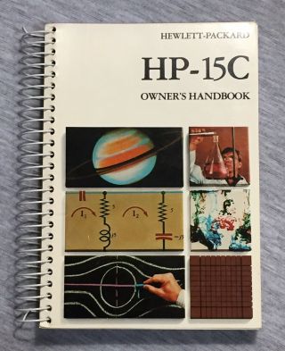 Owner’s Handbook For Hp 15c Scientific Calculator