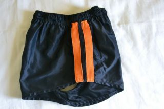 NRL Balmain Tigers Rugby League Shorts Classic Vintage Black Size 18 3