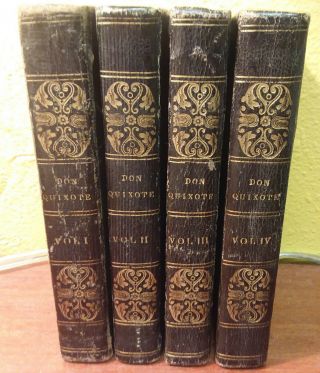 The Life And Exploits Of Don Quixote (in 4 Volume) By Cervantes 1897