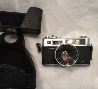 VINTAGE Yashica Electro 35 GSN 35mm Rangefinder Film Camera WITH CASE 2