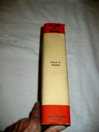 The Rifle in America Book by Phillip B.  Sharpe,  3rd edition,  1953,  HC/DJ 2