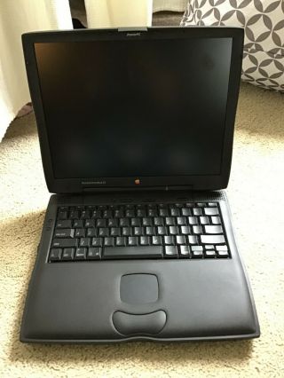 Apple Macintosh Laptop G3 Powerbook,  Charger,  Has Hard Drive Problems