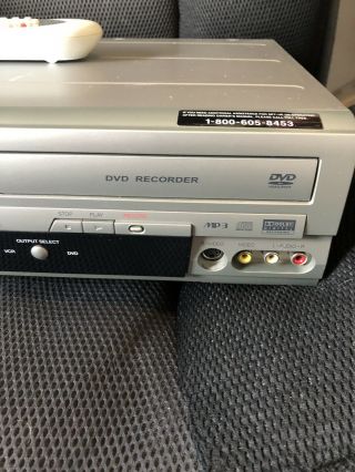 Symphonic Funai VCR DVD Combo Recorder WFR205 With Remote 2