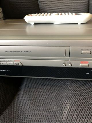 Symphonic Funai VCR DVD Combo Recorder WFR205 With Remote 3