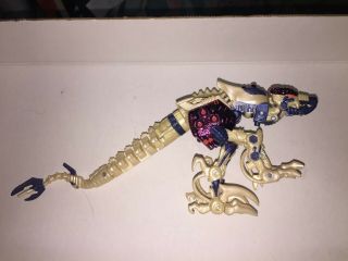 Vintage 90s Transformers Beast Wars Deluxe Transmetal 2 Dinobot Figure