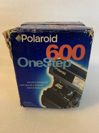 Polaroid Onestep One Step Instant Film Camera 600 - Has Film
