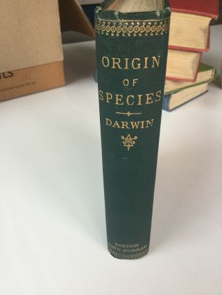 CHARLES DARWIN ORIGIN OF SPECIES 1897 2