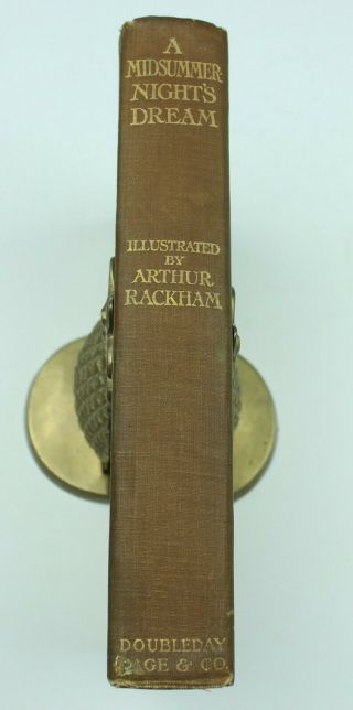 A Midsummer - Night’s Dream Arthur Rackham Heinemann 1st Ed 1908 Color Plates HC 2