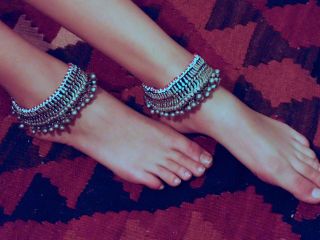 Large Vintage Kuchi Tribal Anklets - Belly Dance Afghani Ethnic Boho