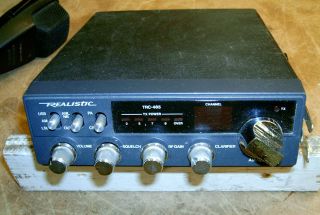 Realistic Trc - 465 Mobile Cb Radio.  Vintage Cb Radio.