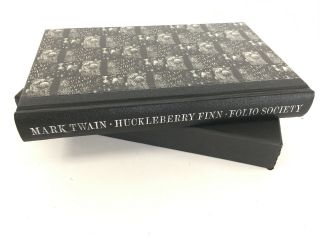 The Folio Society Mark Twain Huckleberry Finn Collectible Hardback Book