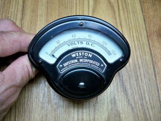 Vintage Weston Dc Voltmeter 0 - 150 Model 267