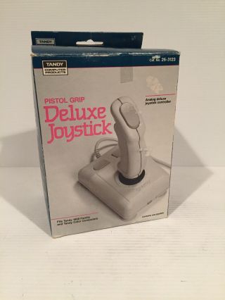 Tandy Computer Systems Pistol Grip Deluxe Joystick 26 - 3123 3
