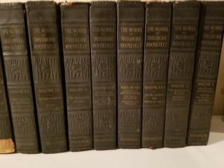 the of theodore roosevelt (16 volumes) 1926 scribners national edition 3