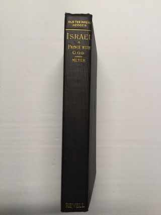 Israel: A Prince With God,  F.  B.  Meyer,  Vintage Book