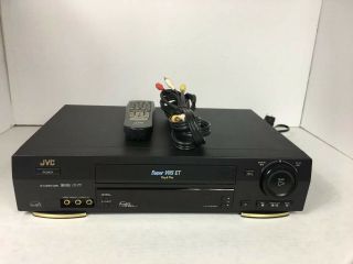Jvc Hr - S3800u Vhs Et Vcr S - Vhs Video Tape Player Recorder