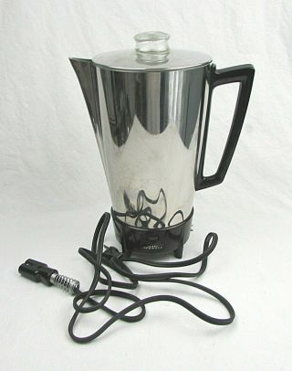 Vintage Sears Kenmore Model 620 - 67320 12 Cup Electric Percolator.  Immersible