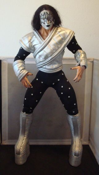 Vintage 1990s Kiss Love Gun Space Man " Ace Frehley " 2 Foot Tall Doll Ltd.  Ed
