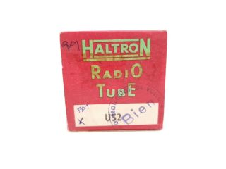 1 X U52 Haltron Nos/nib Tube.  Made In England Mullard,  Nos/nib.  C40 En - Air