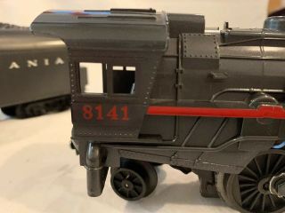 Vintage Lionel Steam Locomotive 8141 w/ Tender 2