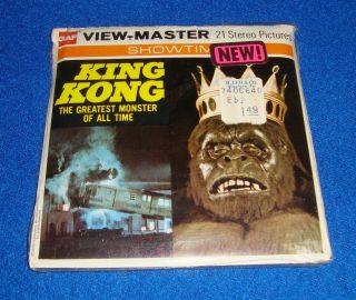 Vintage King Kong (b392) View - Master 3 Reel Packet Set