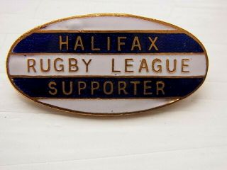 Halifax Rugby League Supporter Vintage Badge