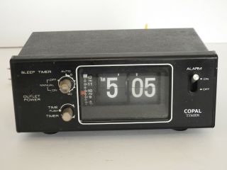Copal Mg - 111 Digital Clock Timer Vintage 1960 