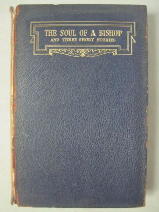 1933 The Soul Of A Bishop Signed By H.  G.  Wells Hc Book