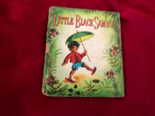 Little Black Sambo Whitman Tell A Tale 1950 Illust.  By Suzanne Vintage