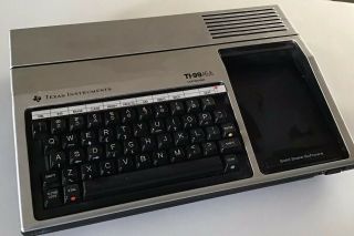 Vintage Texas Instruments Ti - 99/4a Desk Computer