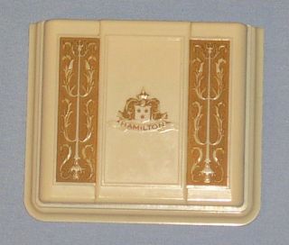 Vintage Hamilton Pocket Watch Bakelite Presentation Box.  Case Only.