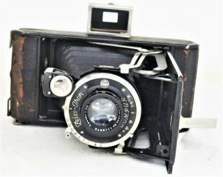 Zeiss Ikon Compur Folding Camera / 10.  5cm F/4.  5 Lens / Need To Have Maintenance