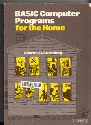 Basic Computer Programs For The Home - 1980 - 329 Pages