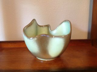 Vintage Frankoma Pottery Prairie Green Vase No.  F29