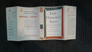 Lady Chatterley’s Lover D.  H.  Lawrence Complete Unexpurgated 1st Modern Library