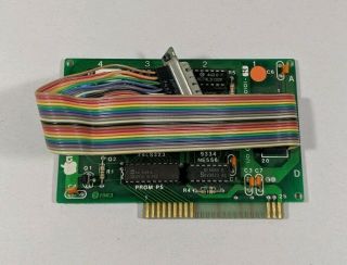 Apple Iie 5.  25 I/o Drive Controller Card 655 - 0101 - B Vintage Computer Part