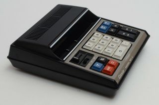 Vintage Early 1970 ' s Casio Model 121 - E Desktop Calculator - & 2