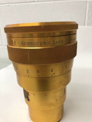 Vintage Kollmorgen Kasaka KA298 Cinemascope Anamorphic Attachment 35mm Cine Lens 2