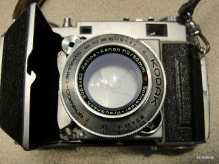 Kodak Retina Iia Camera Schneider Kreuznach Retina - Xenon F:2 50mm Lens