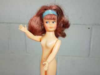 Barbie Skipper Clone Doll Vintage 1960s Hong Kong With Dress