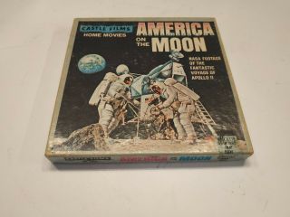 Castle Films Home Movies America On The Moon 8 Mm 8 B&w,  Apollo 11 Voyage
