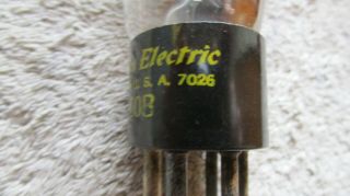 (1) Near 110 Testing Western Electric 310B D Getter Audio Radio Tube 2