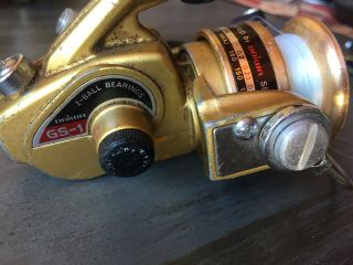 Vintage Daiwa GS - 1 Gold Series Ultralight Spinning Reel - Needs Small Repair 6