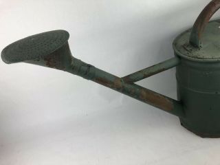 Vintage Galvanized Metal Sprinkling Watering Can 11L Made In Germany 6