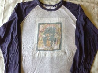 Vintage Bruce Springsteen Iron On 3/4 Length Baseball Style T - Shirt Xl